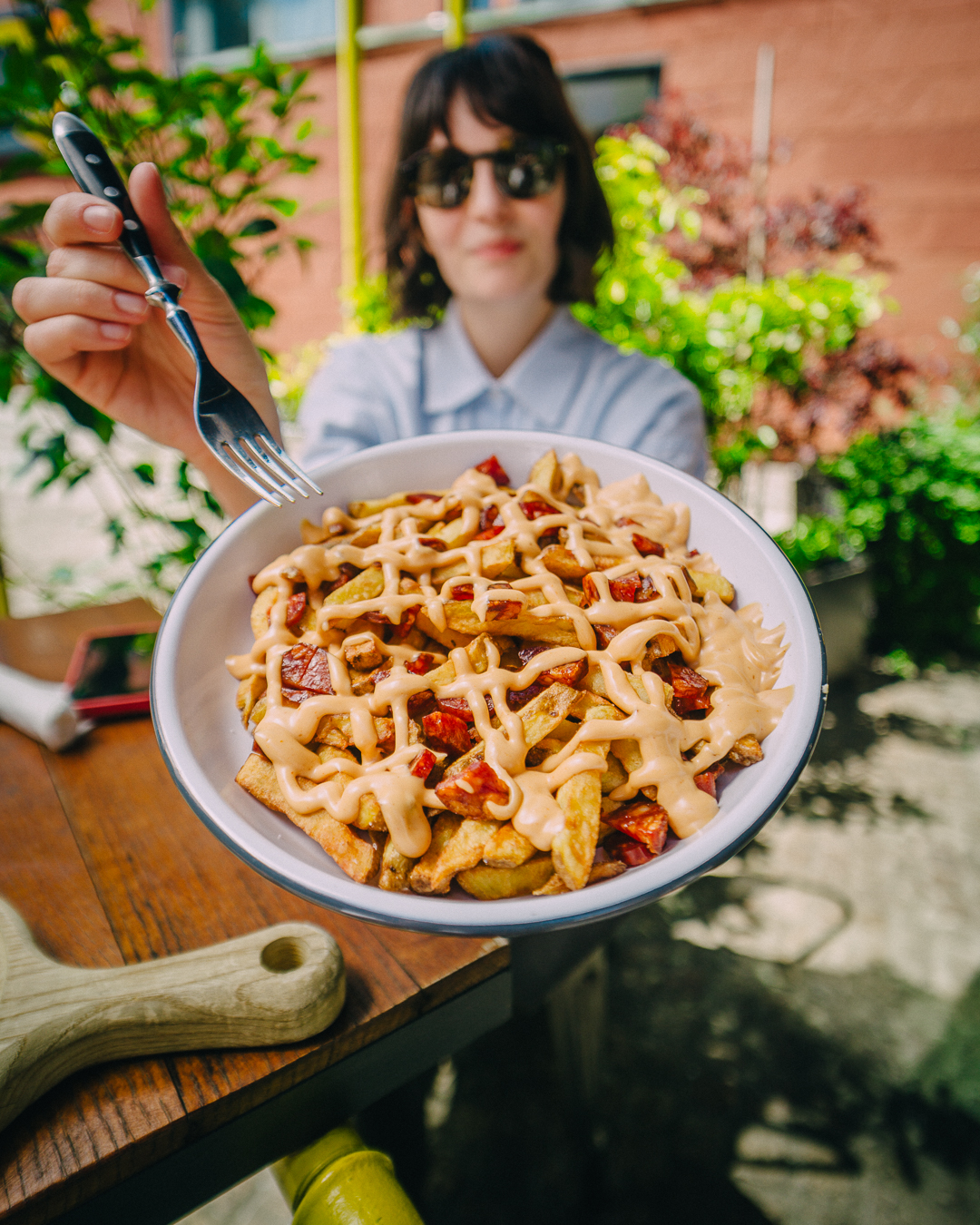 Prefino da stane u caption. 📸🍴Ali... Domaća kobasica od crne slavonske svinje + lički krumpirići. 🤩 Prefino da stane u caption. 📸🍴Ali... Domaća kobasica od crne slavonske svinje + lički krumpirići. 🤩