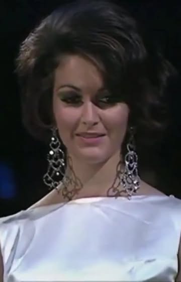 👑💛💙❤👑
#MISSWORLD1970
SOFÍA MONTEVERDE NIMBRIOTIS
Miss World Ecuador 1970, So