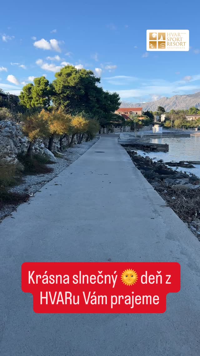 Slnko. More. Voľnosť.
Na Hvare sa sezóna nezačína. Tu jednoducho pokračuje.
270 dní slnka ročne. Prečo nezačať práve tu?
Pozdravujeme z Hvar Sport Resort a prajeme vám krásny slnečný deň.
.
.
#hvarsportresort #hvarisland #hvarcroatia #chorvatsko #cycling