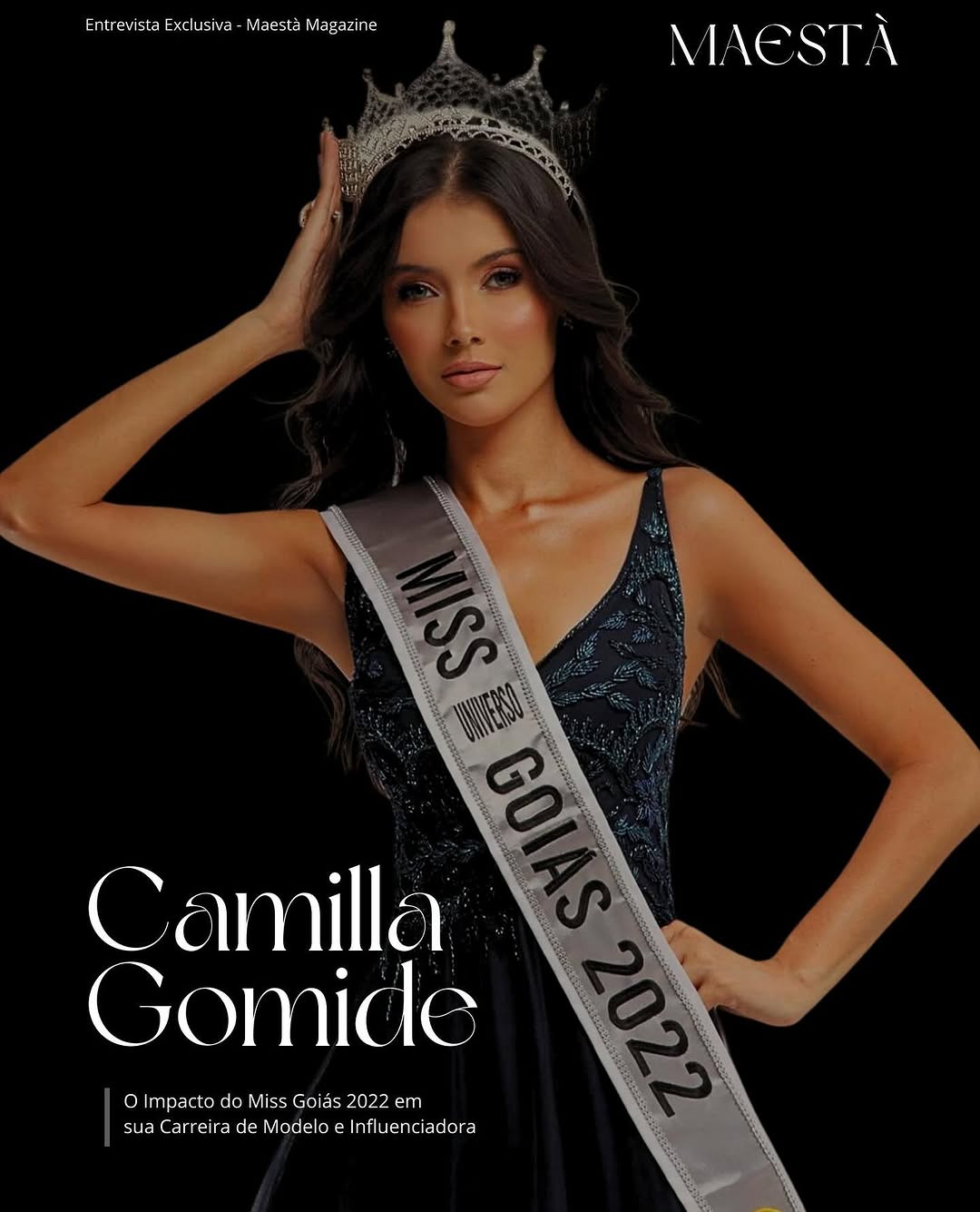 Camilla Gomide: O Impacto do Miss Goiás 2022 em Sua Carreira de Modelo e Influen
