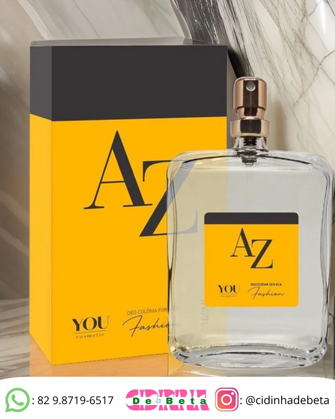 Ai, pessoal. Chegou os perfumes da YOU Cosmetic em Pariconha. Pra você que quer