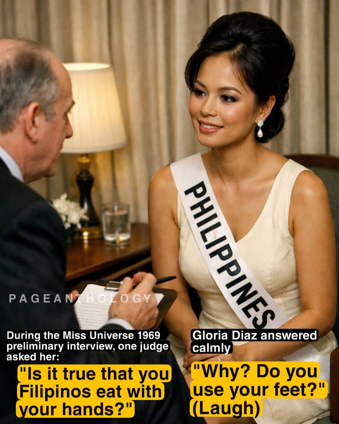 Iconic Miss Universe 1969 Gloria Diaz
#MissUniverse
#MissUniverse1969
#Pageanth