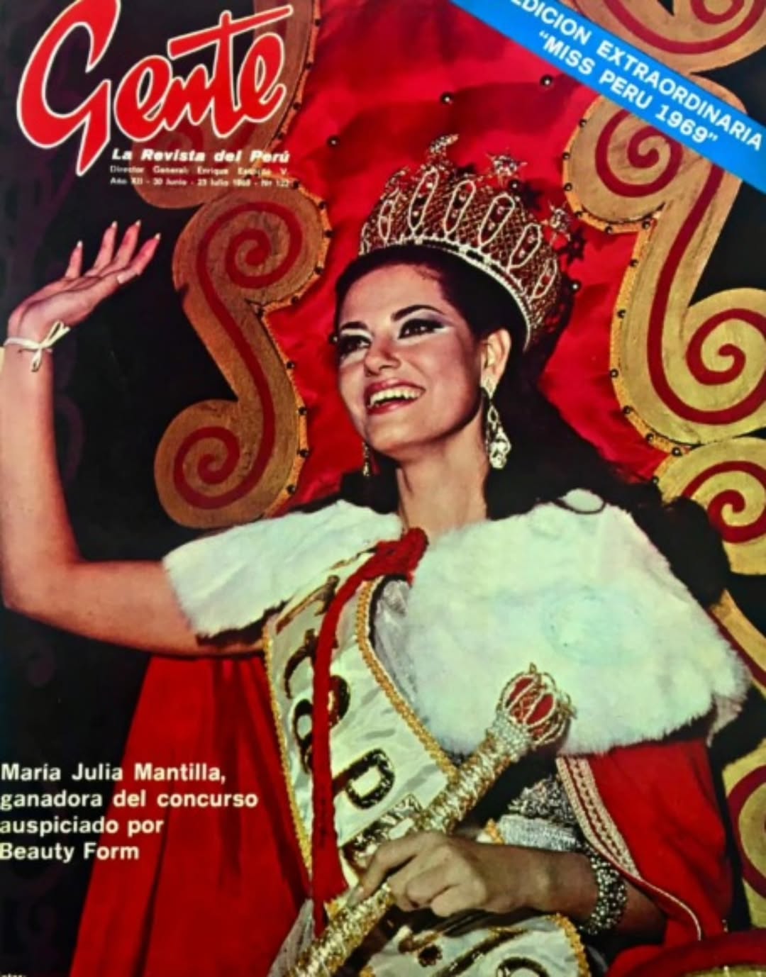 Foto del recuerdo: Trujillana de pura cepa, María Julia Mantilla Meyer, Miss Per