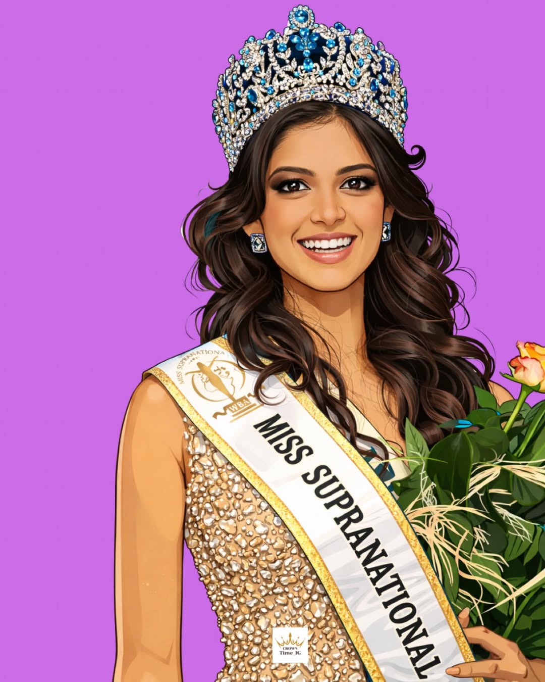 Asha Bhat from India was crowned Miss Supranational 2014.
She impressed with her