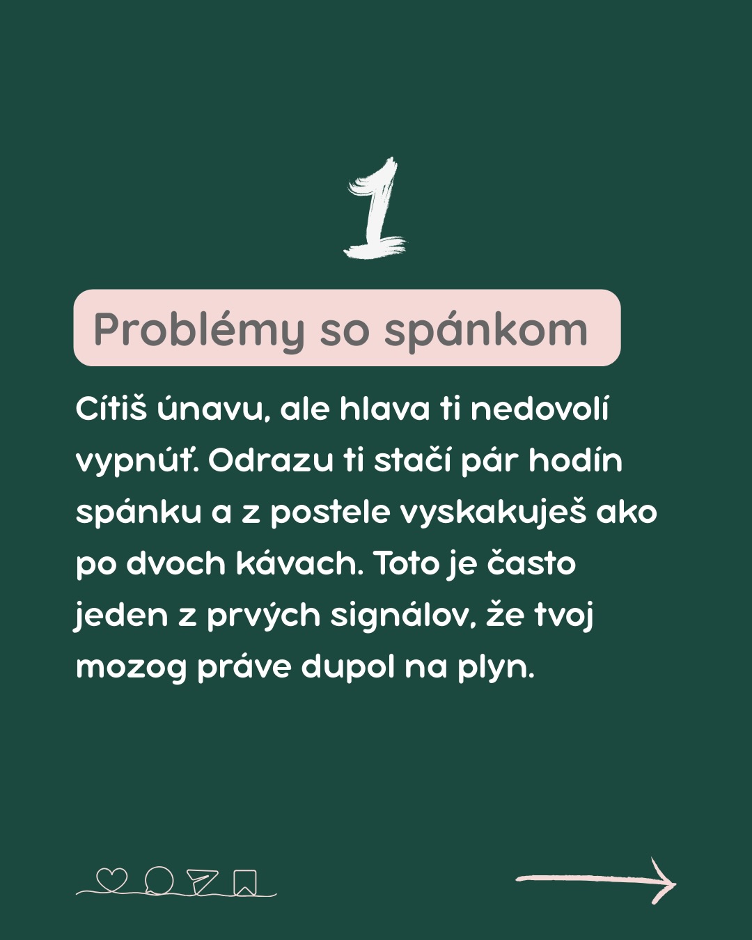 Konečne mi je skvele.“ Alebo je to začiatok mánie?
Mánia (alebo hypománia) nie je len „dobrá nálada“. Je to stav, kedy tvoj mozog 🧠 prepne na plné obrátky a ty pomaly strácaš kontrolu nad volantom.
Najhoršie na nej je, že zo začiatku môže chutiť fantasticky, ale ten pád potom býva tvrdý.😱
4 signály, ktoré by si nemal/a ignorovať:
🚩 Spánok: Necítiš únavu ani po prebdenej noci.
🚩 Myšlienky: Bežia tak rýchlo, že sa o seba potkýnajú.
🚩 Podráždenosť: Tvoj nervový systém skratuje pri každej maličkosti.
🚩 Impulzivita: Robíš rozhodnutia, ktoré majú trvalé následky.
Poznať svoje „red flags“ je superschopnosť, ktorá ti môže zachrániť vzťahy aj zdravie.
Sme v tom spolu. Sme OZ Nedepkovo.🧡
Pomôž nám búrať mýty o duševných ochoreniach:
👉 2 % z dane: Cesta, ktorá ťa nestojí nič navyše.
👉 Donio: Každé euro nám pomáha tvoriť a pomáhať ďalej.
Všetky linky nájdeš v našom Biu. 🔗
Ďakujeme!🧡
#mania #hypomania #bipolarnaporucha #dusevnezdravie #dusevneochorenia