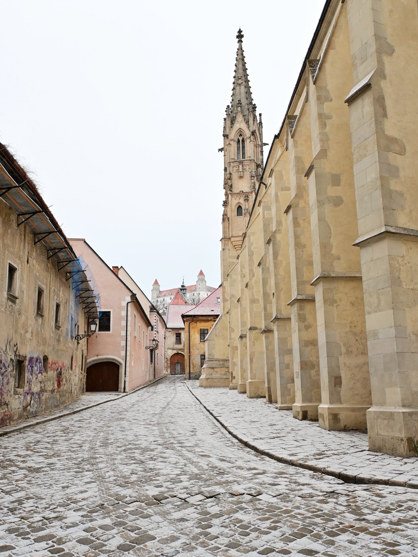 Snow is back in Bratislava ❄️
Who’s morning just got nicer?
#bratislava #slovakia #slovensko #snow