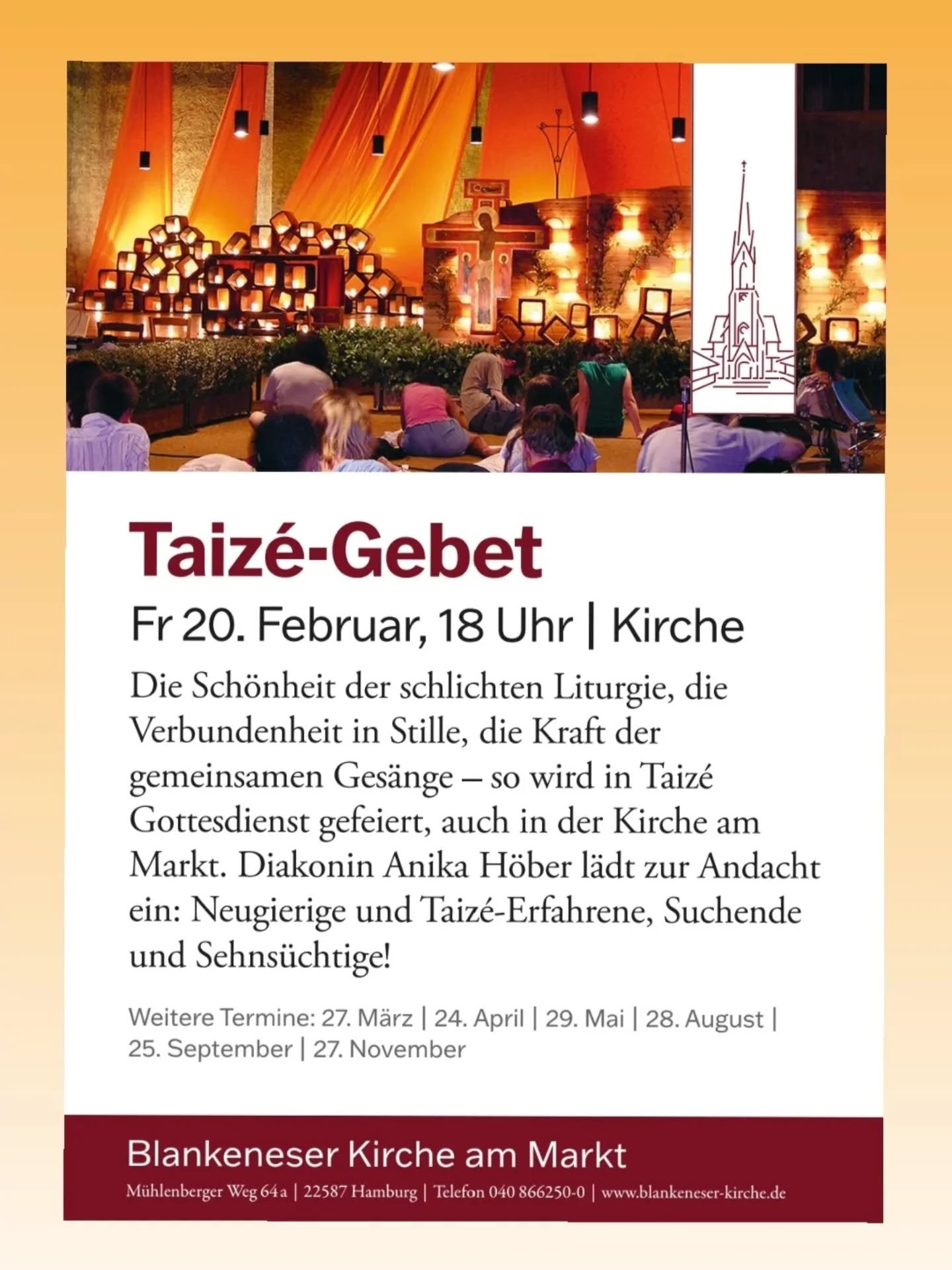Taizé-Gebet in Blankenese