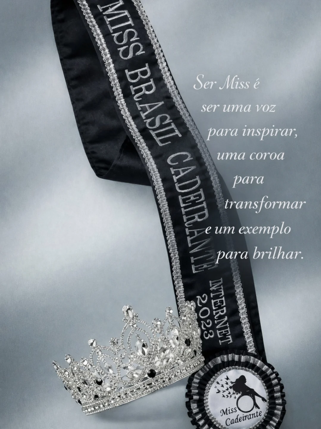 👑✨ Ser Miss é carregar no peito o nome do Brasil, representar com orgulho e tra