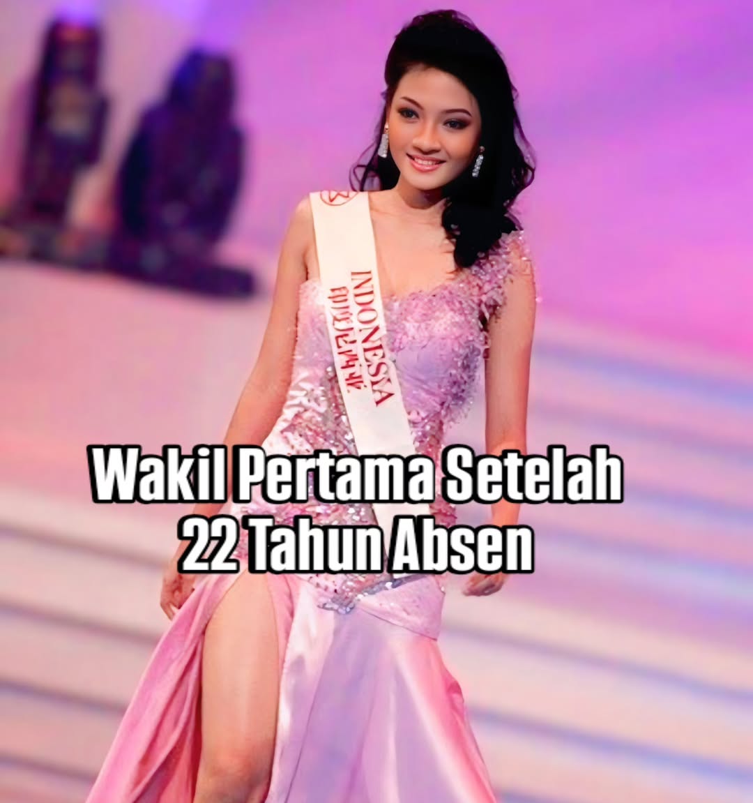 Throwback penampilan Lindi Cistia Prabha di final Miss World 2005 di Sanya, Tion
