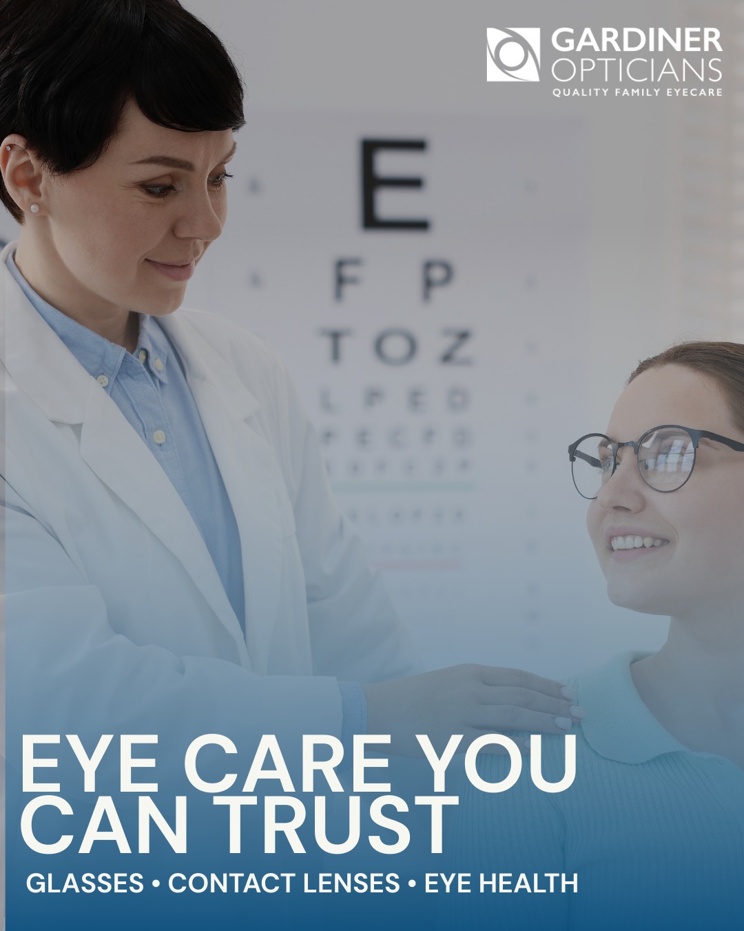 Welcome to Gardiner Opticians 👓✨ We’re here to make looking after your eyes simple—whether you’re due an eye test, exploring contact lenses, or ready for a new pair of frames.
📍Pop in or message us to book an appointment.
#GardinerOpticians #EyeCare #Glasses #LocalBusiness