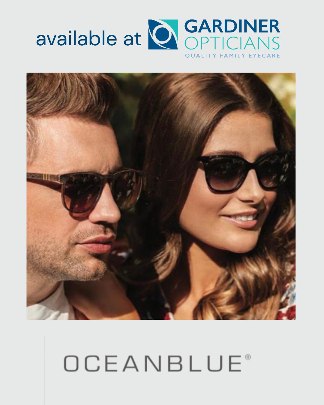 Ocean Blue available at Gardiner Opticians 👓💙
This collection brings an eclectic mix of contemporary and classic styles for him and for her, with plenty of sophisticated surprises along the way.
Designed to suit every personality, Ocean Blue delivers extraordinary quality at an affordable price with no compromise on style.
Pop in to try them on and let us help you find your perfect fit.
#OceanBlue #Eyewearstyle #GlassesFrames #GardinerOpticians