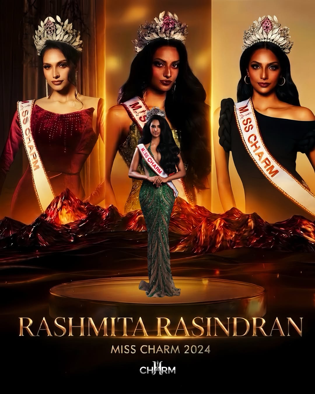 MISS CHARM 2024 - Rashmita Rasindran @rashmita_rasindran from Malaysia 🇲🇾👑
*