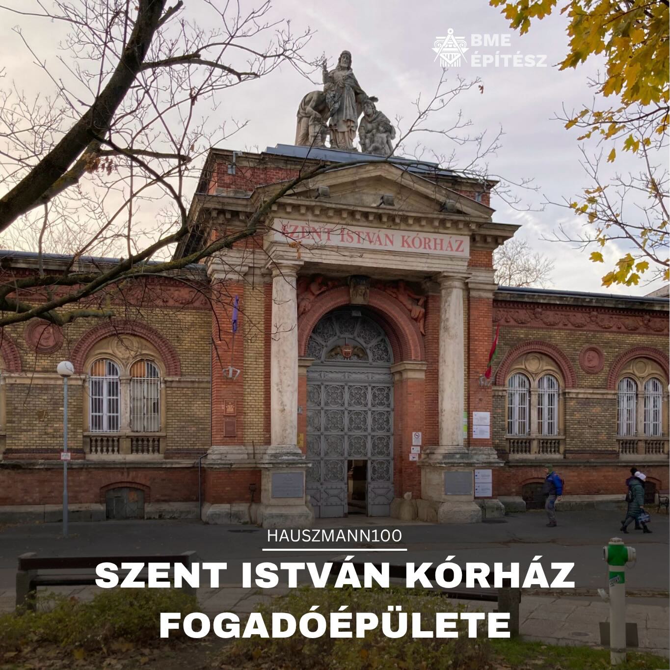 Idén ünnepeljük Hauszmann Alajos halálának 100 éves évfordulóját!További érdekességekért link a bioban.
Hauszmann Alajos: Szent István Kórház fogadóépülete
Fotókat készítette: Mikecz Pálma