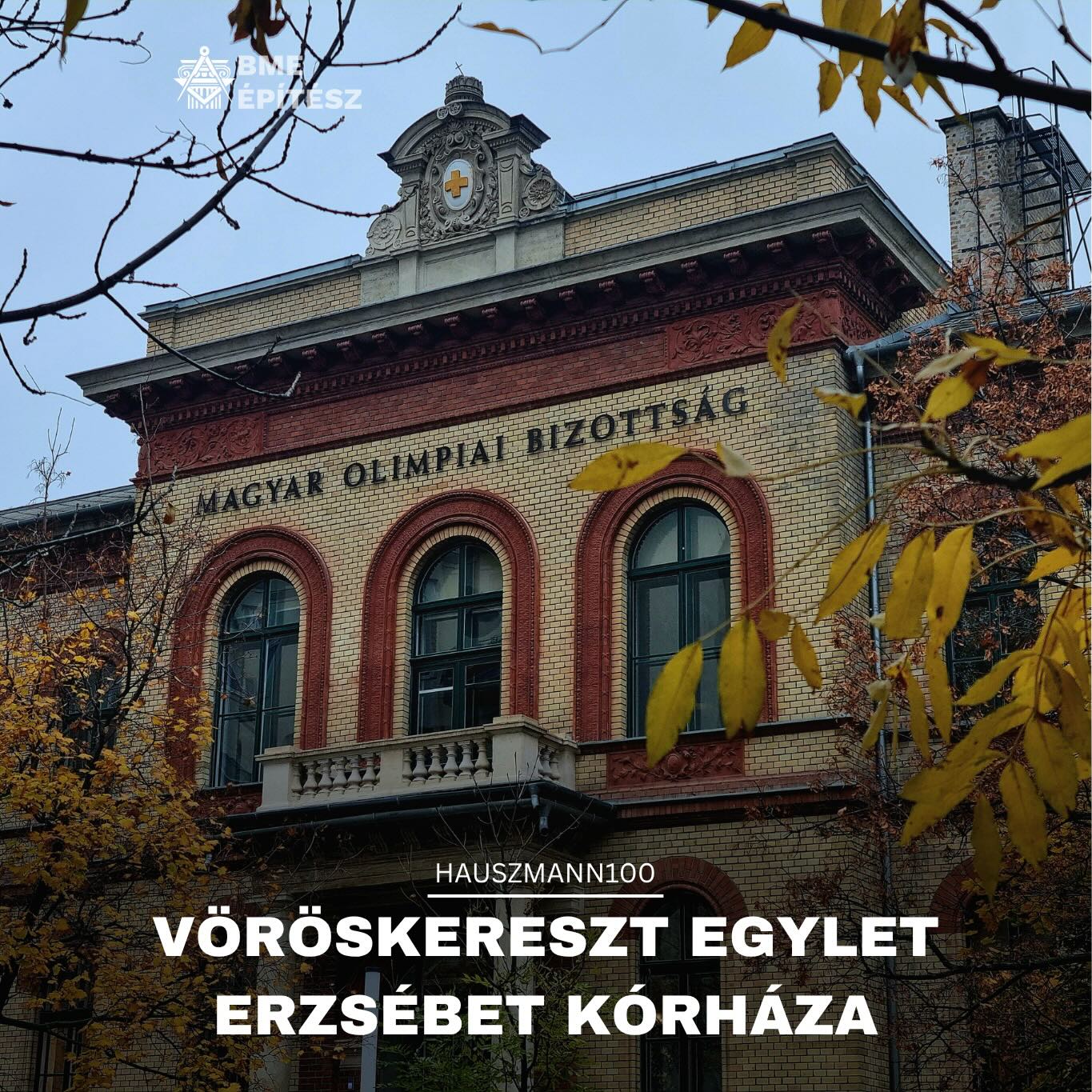 Idén emlékezünk Hauszmann Alajos halálának 100 éves évfordulójára!
További érdekességekért link a bioban.
Hauszmann Alajos: Vöröskereszt Egylet Erzsébet Kórháza
Fotókat készítette: Dániel Gergő