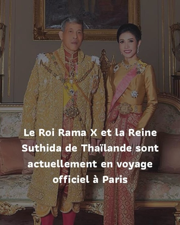 Le Roi Rama X et la Reine Suthida de Thaïlande sont actuellement en visite d’État en France, la première d’un souverain thaïlandais depuis 1960. À l’occasion du 170ᵉ anniversaire des relations diplomatiques entre la France et la Thaïlande, ils visiteront notamment l’exposition « La Mode en Majesté, haute couture et tradition à la cour de Thaïlande », présentée au Musée des Arts Décoratifs @madparis sous le patronage de la princesse Sirivannavari, fille du souverain et créatrice de mode. Une belle occasion de découvrir également nos créations artisanales thaïlandaises, exposées au sein de la librairie-boutique du musée @librairieboutique_mad boutique. #artisanatthailandais #thailande #museedesartsdecoratifs #casa_nomade_paris #mode